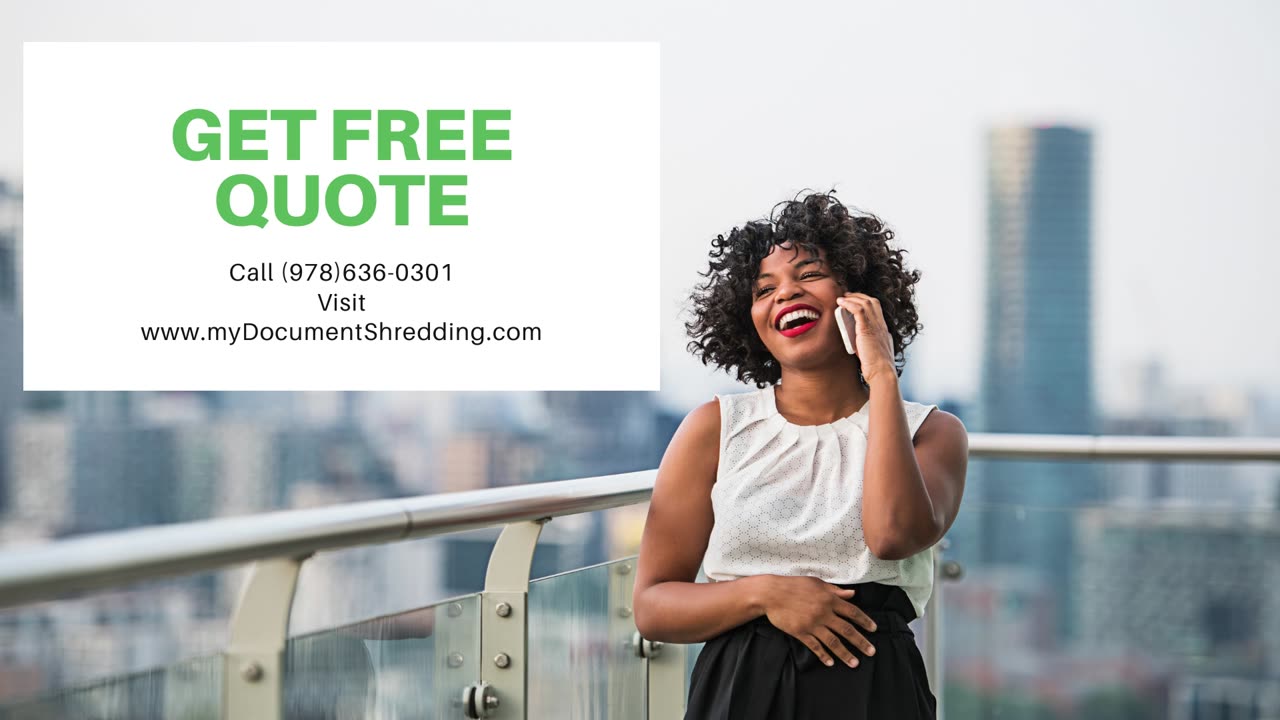 Secure Document Shredding Service in Andover, Lowell, MA