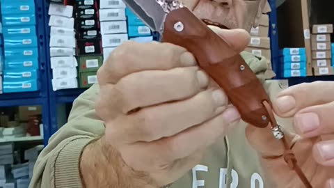 Navaja de Damasco 73 capas #acerosdehispania #pocketknives