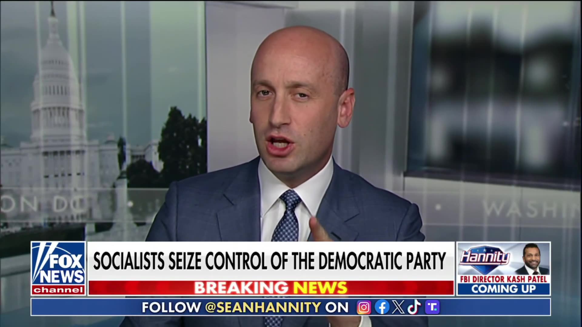 Stephen Miller: The Democrat Party Has Embraced Not Only Socialism, They’ve Embraced Communism
