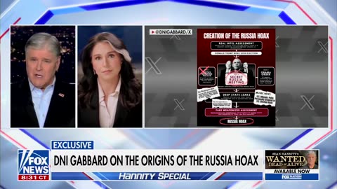 DNI Tulsi Gabbard - Creation of the Russia Hoax