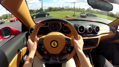 2015 Ferrari California T (Top Down) - WR TV POV City Drive