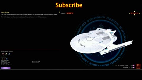 Miranda Light Cruiser: The Ultimate Starfleet Training Ship!