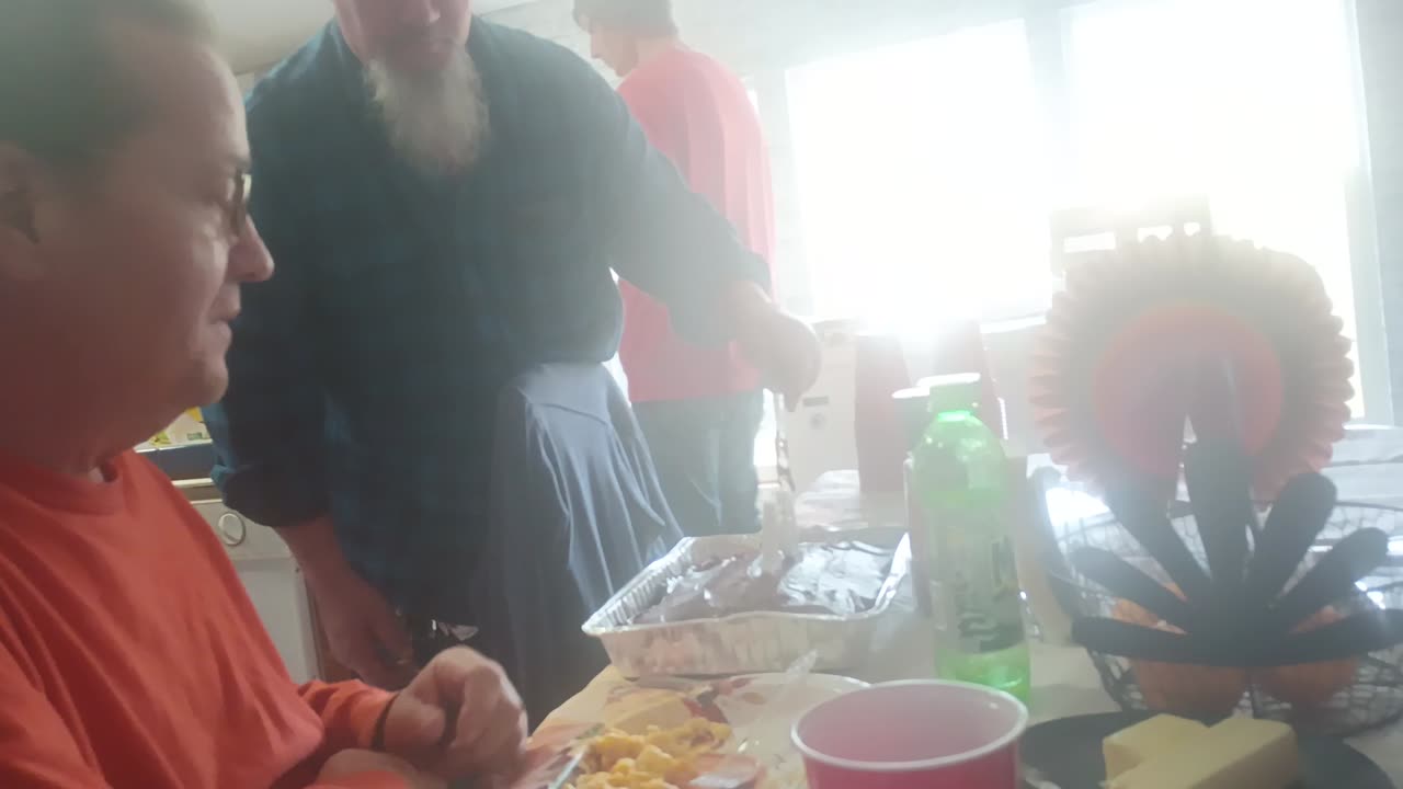 Thanksgiving and my dad's birthday