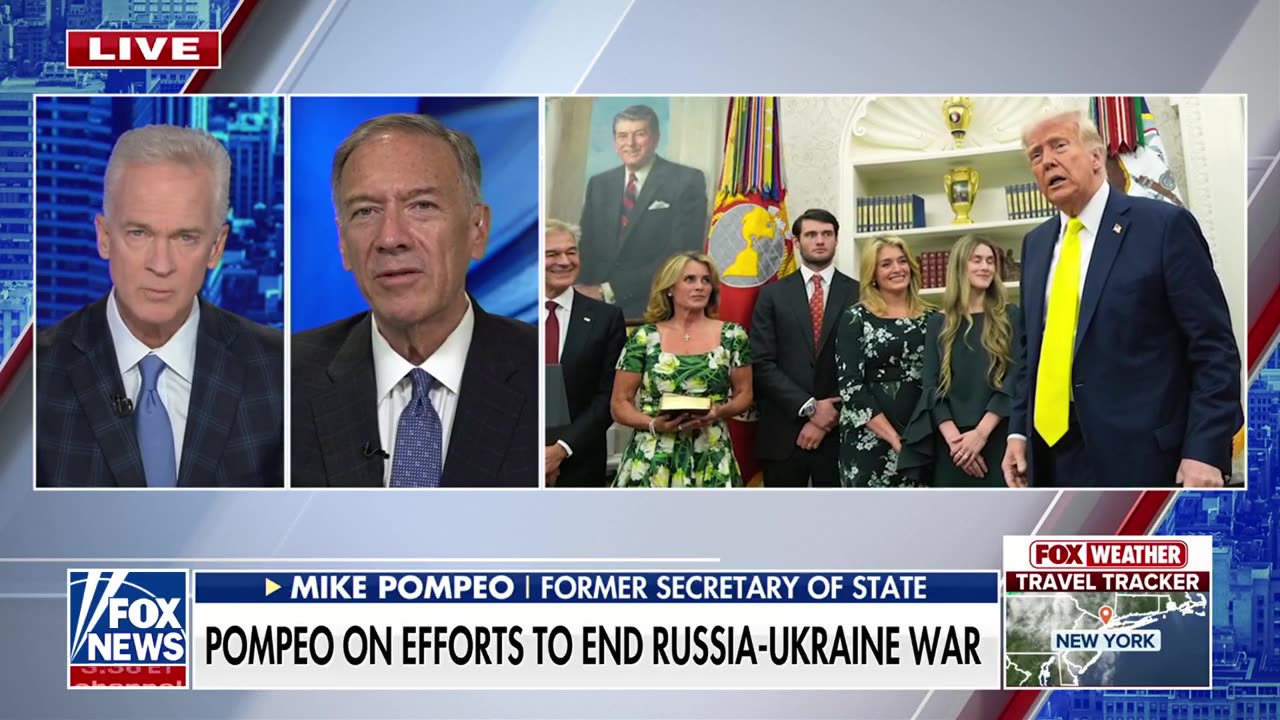 Mike Pompeo: I've seen no evidence Putin has interest in peace