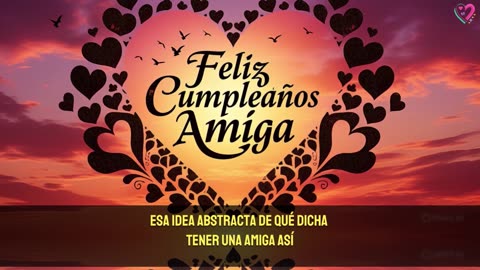 Feliz cumpleaños amiga querida: palabras que tocan el corazón