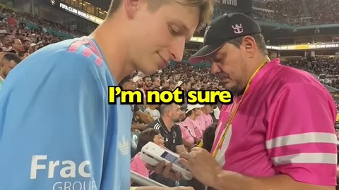 Not Speaking til Messi Scores!