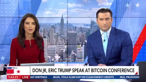 Trump Jr., Eric Trump speak at Bitcoin Conference
