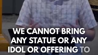 No idols. No offerings needed. God has already provided the perfect sacrifice through Jesus Christ.