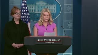 Press Secretary Karoline Leavitt Briefs Members of the Media with a Special Guest, Apr. 16, 2025