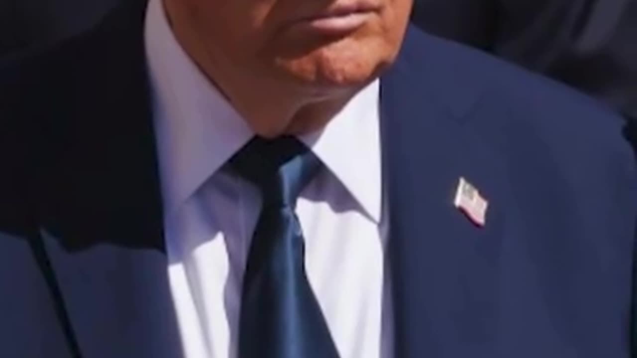 Trump at the Vatican for the Funeral