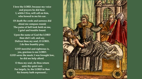 Psalm 116: 1-7 of 19. Tune: Ericstane