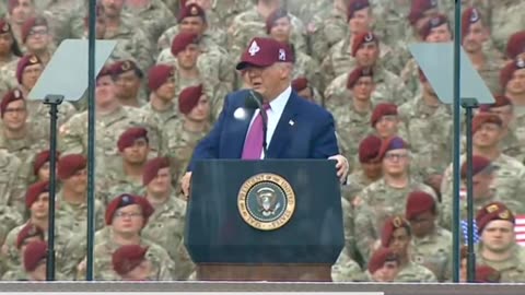 Trump - Army Heroes Blood Wasnt Shed for Third World Illegals