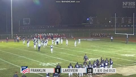 OCTOBER 25 2024 HIGH SCHOOL FOOTBALL: LAKEVIEW VS FRANKLIN PART 9
