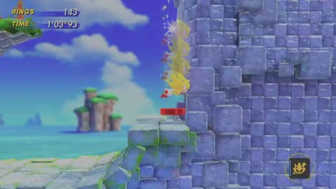 SONIC SUPERSTAR - Going super Bridge Island Act1