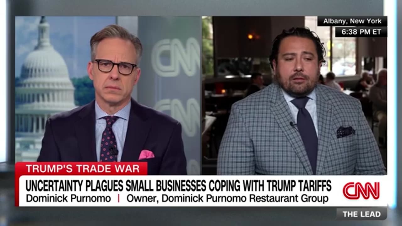 Restaurant owner says tariffs creating 'uncertainty'