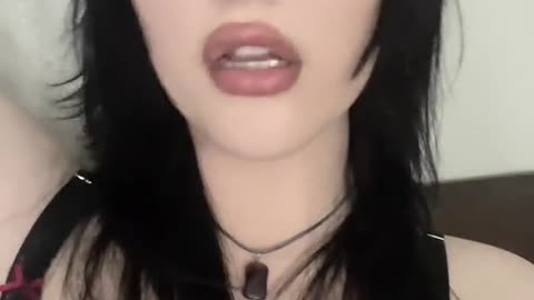Goth tgirl is a wife to you