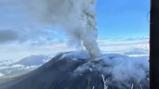 Massive eruption of Krasheninnikov Volcano after 460 years in Kamchatka, Russia