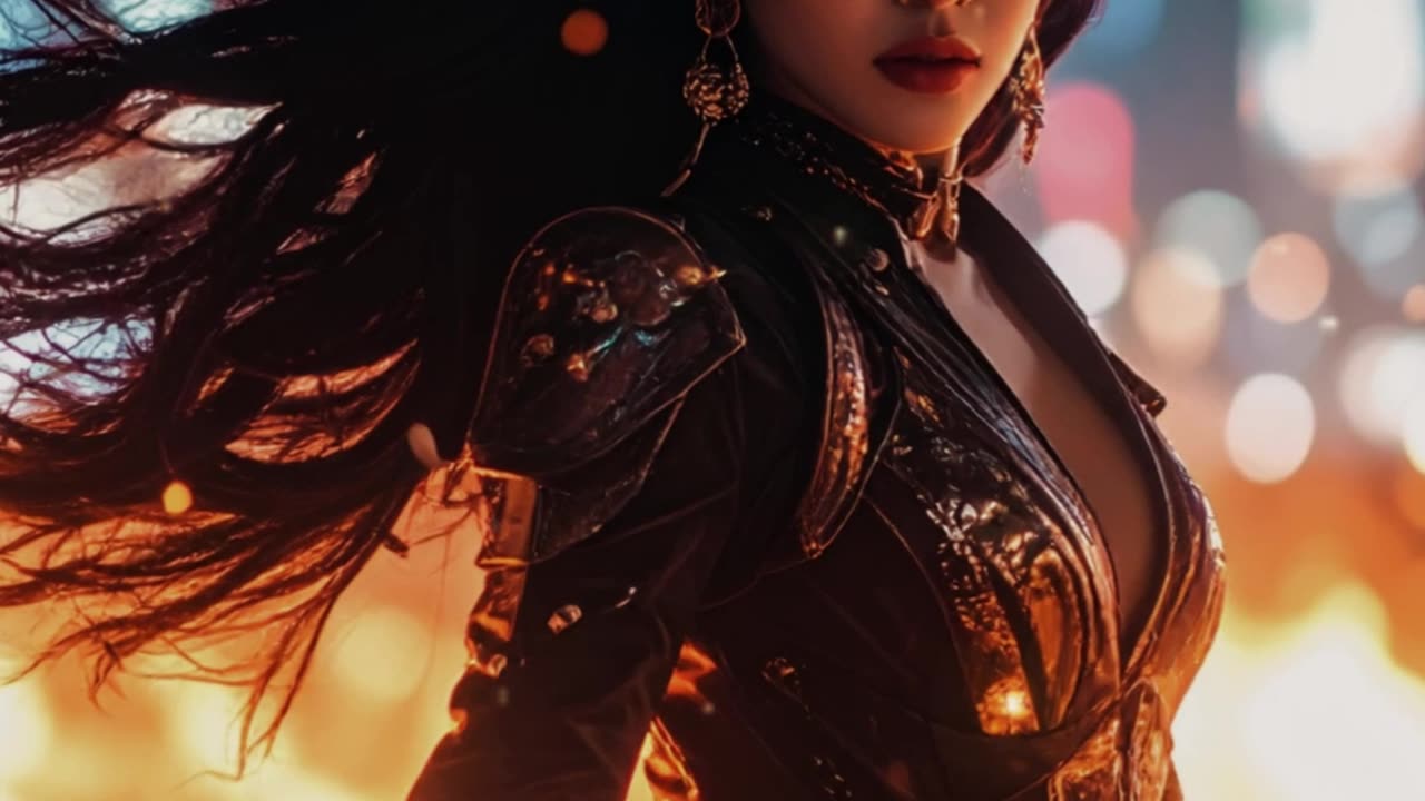 Fire Queen 🔥 She Doesn’t Break — She Burns | Explosive K-Pop Power Anthem 2025