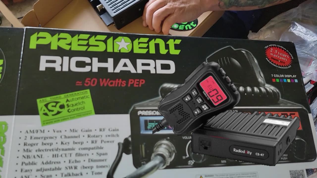 UNBOXING PRESIDENT RICHARD