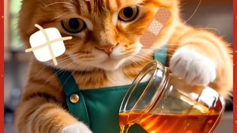 Ai cat video story