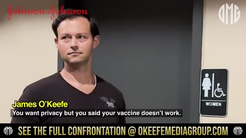 James O'Keefe CONFRONTS J&J Josh Rys who awkwardly flees the scene
