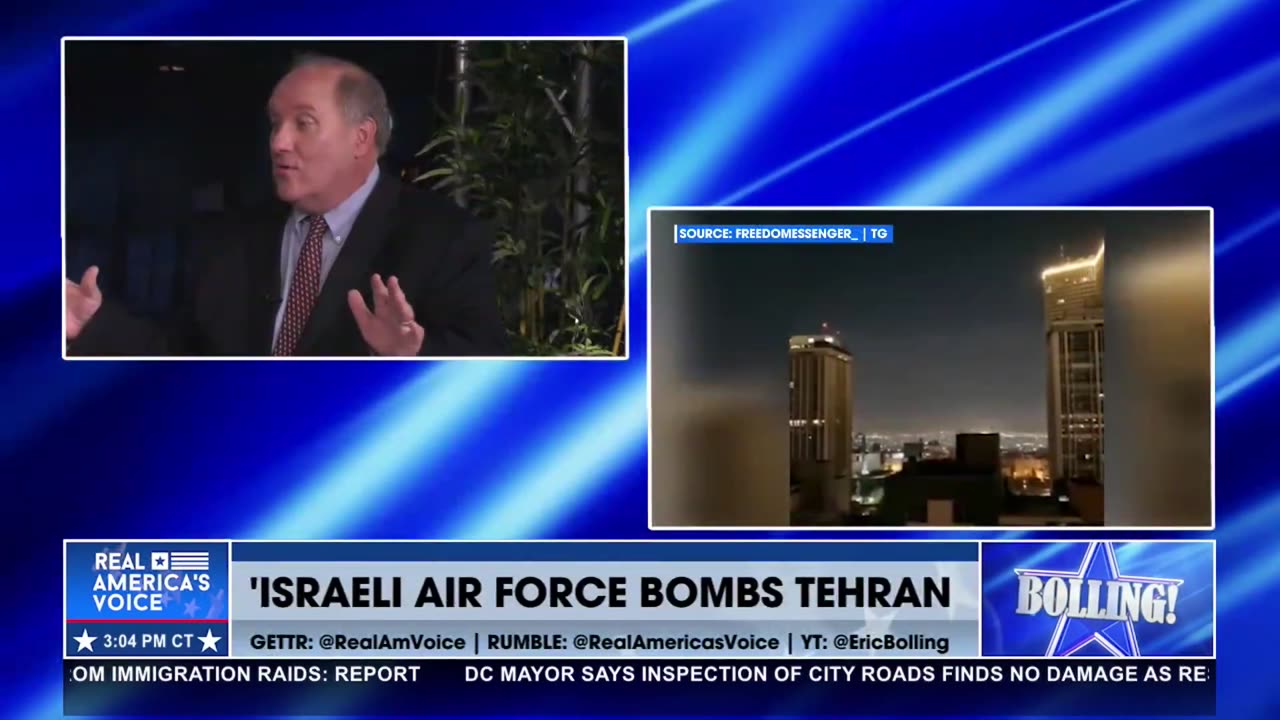 JOHN SOLOMON ON WHAT’S HAPPENING BETWEEN ISRAEL AND IRAN