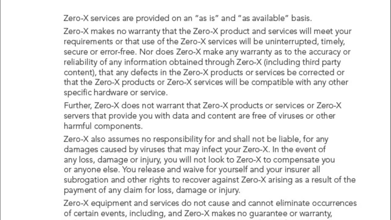 Zero X Pro Esen - 1 User Manual