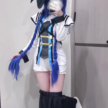 Flirty Jet Black Short Skirt Lithe Posing | Daily Beauty EP 922