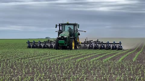 Cultivating with the Swinging Spider from T.H. Fabrication