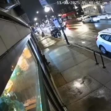 Surveillance footage shows fatal shooting following robbery of small family