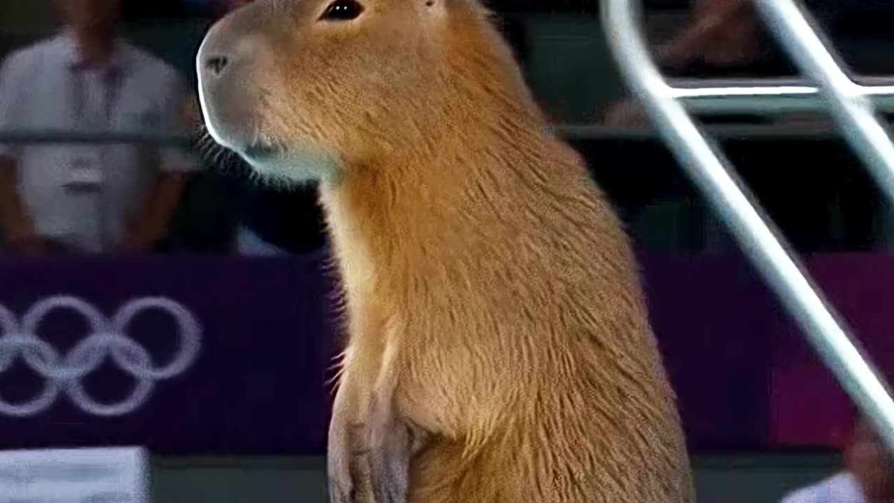 Cat vs Capybara vs Zebra vs Dog vs Penguin- Olympics Diving Challenge😀😀