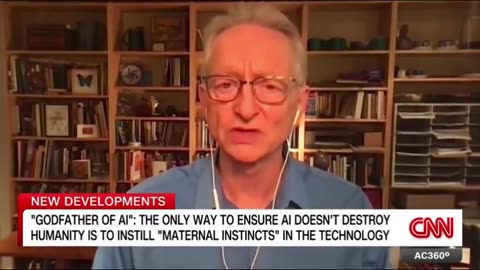 THE GODFATHER OF A.I. SAYS WE NEED A.I. TO BECOME OUR MOTHERS OTHERWISE IT WILL MURDER US!