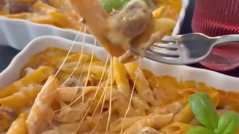 Cooking Creamy Mac and cheese meat balls