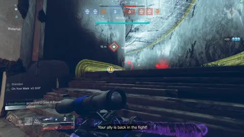 Destiny 2 BB double into sniper headshot after revive