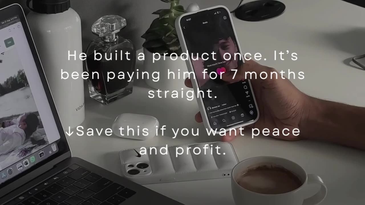 He Built A Product Once. It’s Been Paying Him For 7 Months Straight