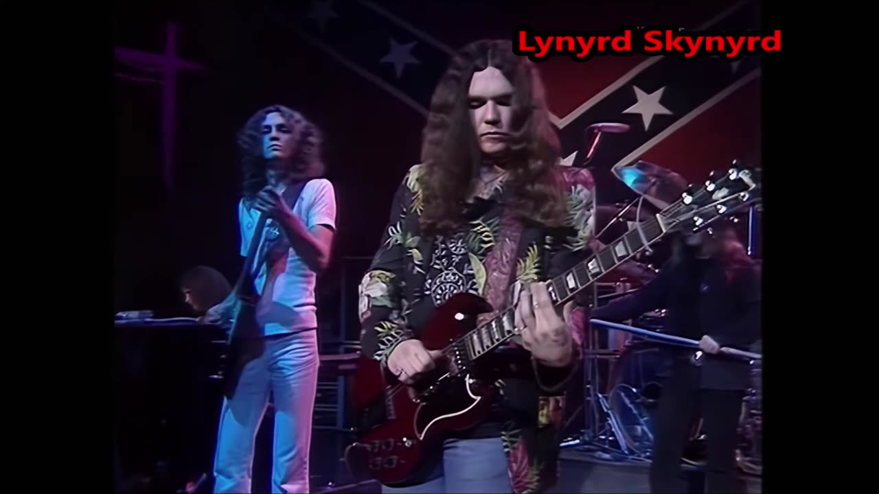 Lynyrd Skynyrd - Free Bird @ The Old Grey Whistle Test LIVE! -1976 (My Stereo Studio Sound Re-Edit)