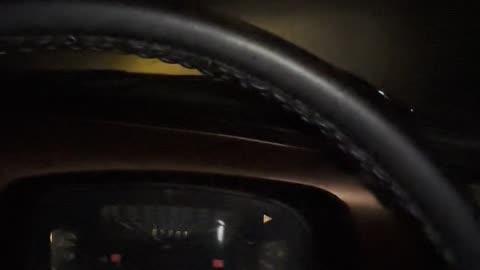 Vintage Fiat Night View