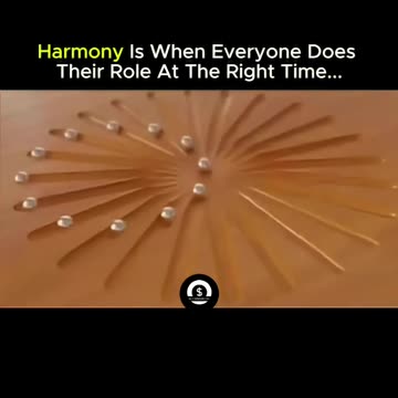 True harmony isn’t accidental — it’s the result of each part playing its role at the perfect moment.
