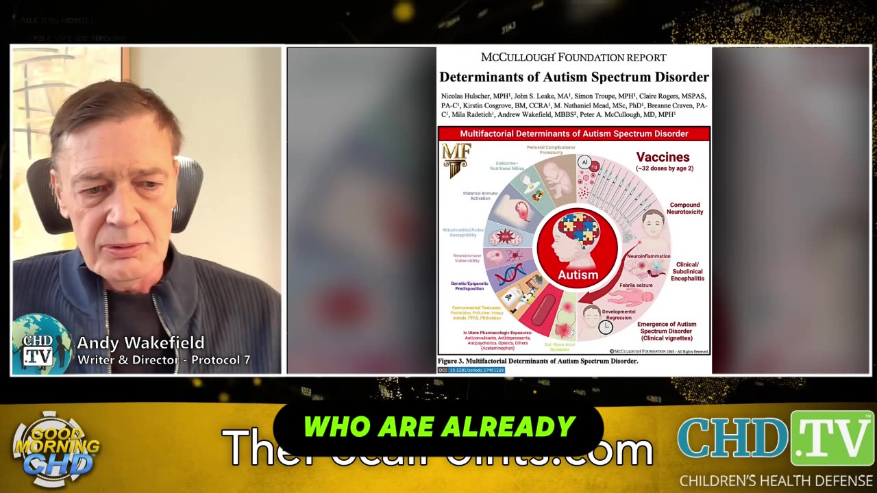 Dr. Andy Wakefield: “Vaccines and Autism – The Cover‑Up Is Crumbling”
