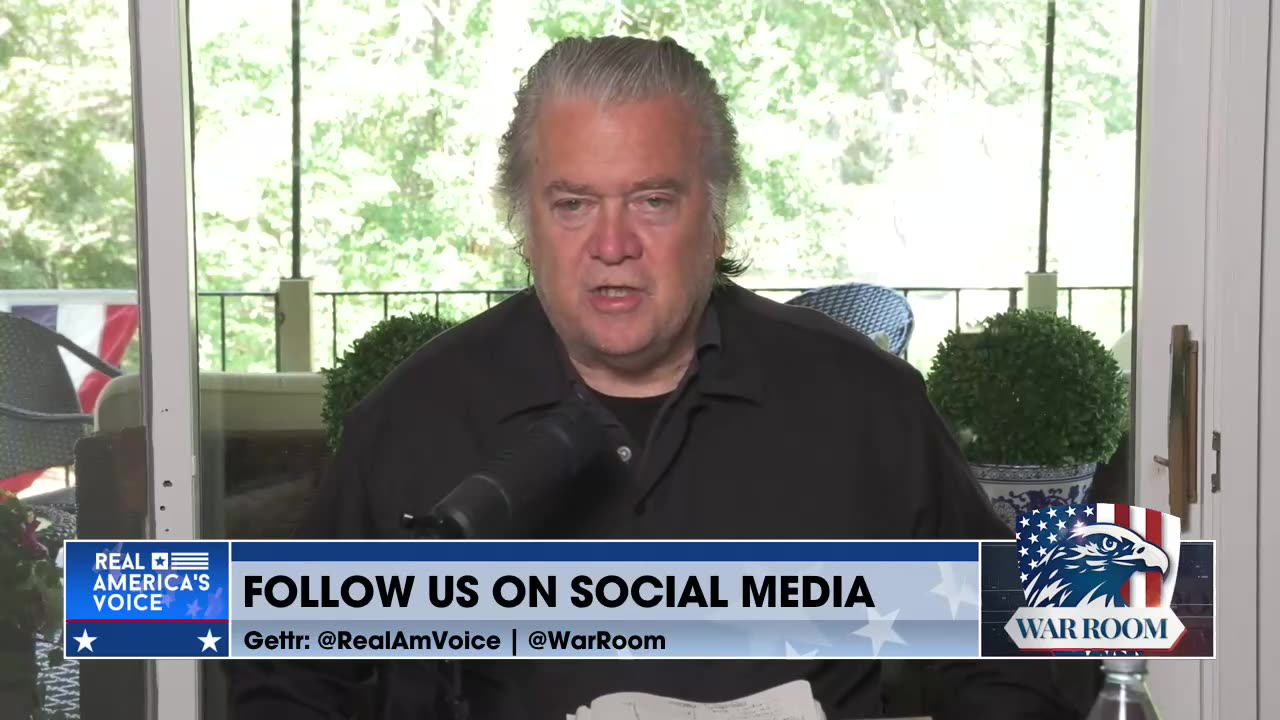 Steve Bannon: “These Two Wars Are Converging Into Something Much Bigger.”