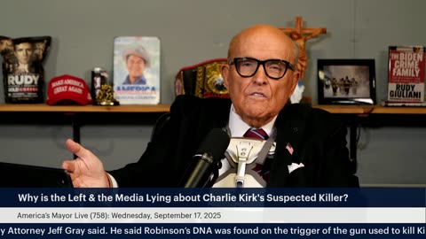 America's Mayor Live (758): Why is the Left & the Media Lying about Charlie Kirk's Suspected Killer?