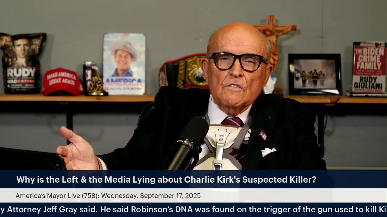 America's Mayor Live (758): Why is the Left & the Media Lying about Charlie Kirk's Suspected Killer?