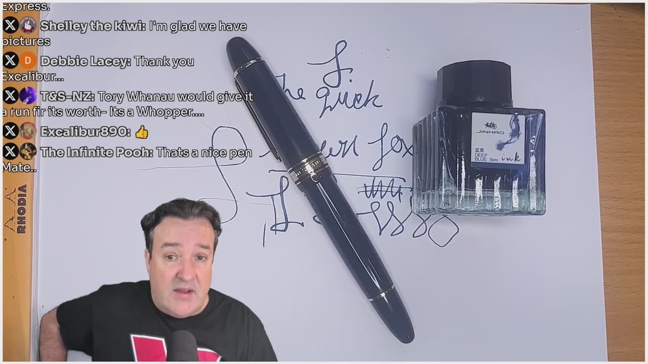 Fun With Fountain Pens: Wingsung 930 & Jinhao Blue/Black