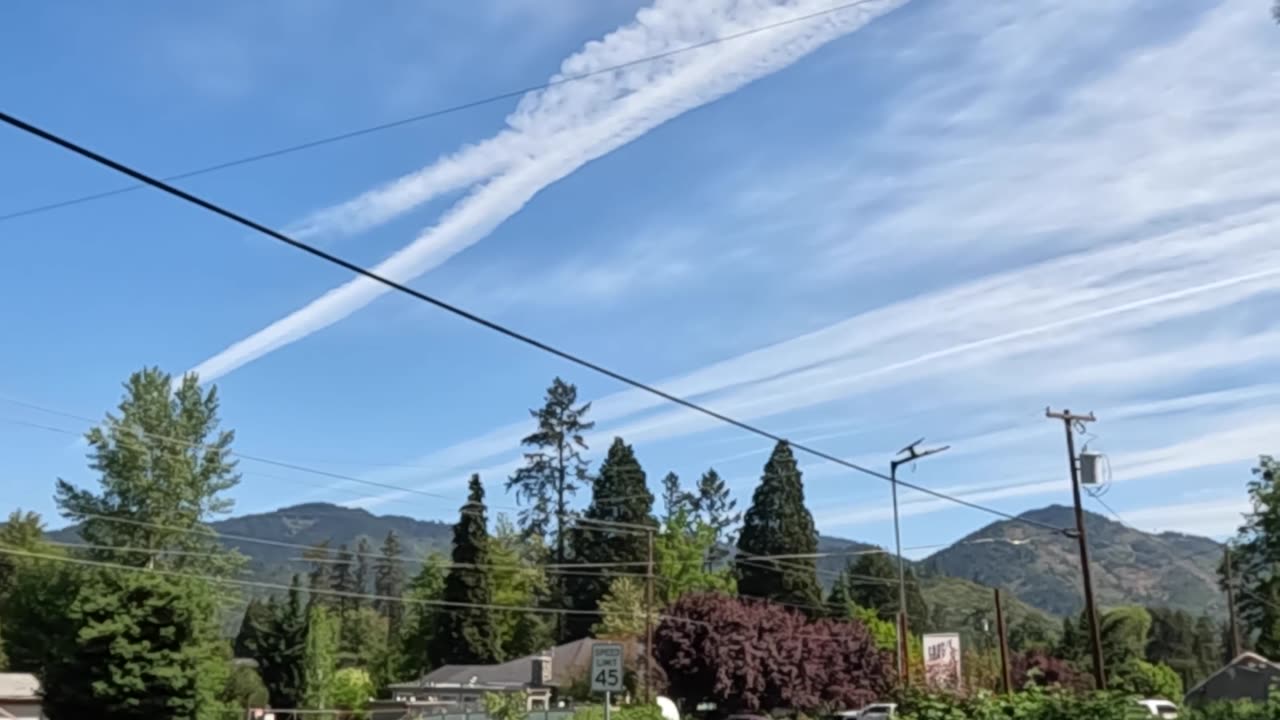 Climate Engineering ("Chemtrails") --Josephine County, OR 5/5/25