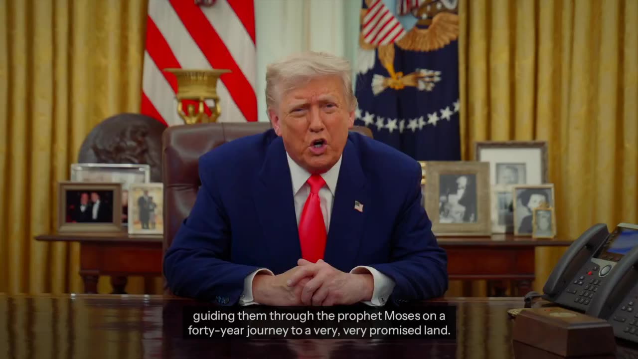 Passover Message From President Trump, April 12, 2025