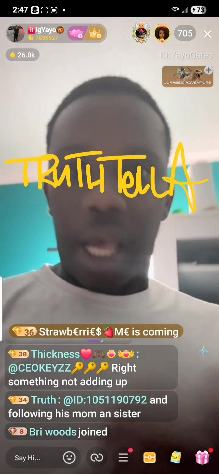 YAYO 3RD SHIFT SAYS HE NEVER KNEW HOW TO BE A MAN ALL HE KNEW WAS TO GIVE PRETTY TEETEE ALL JIS MONEY FOR THE BILLS