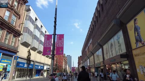Glasgow City Centre Walk pt3 #scotland #walkingtour #walk
