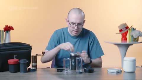 Hotel coffee stinks, so I brew my own with these tools