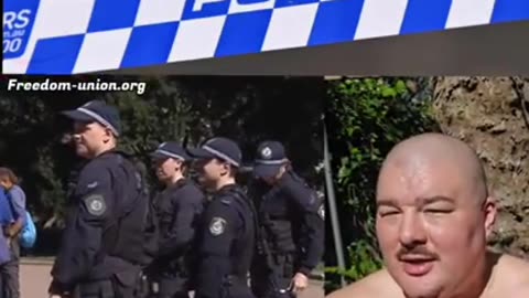 ❗️Aussie Cossack - NSW Police EXPOSED stopping water from reaching anti-government protesters!