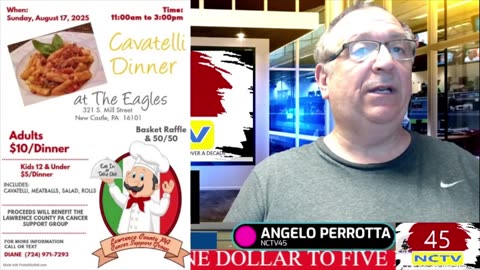 NCTV45 NEWSWATCH MORNING SUN JUNE 2025 WITH ANGELO PERROTTA